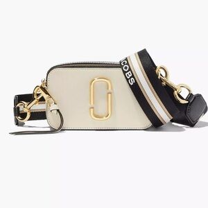 Marc Jacobs The Snapshot Bag in New Cloud White Multi